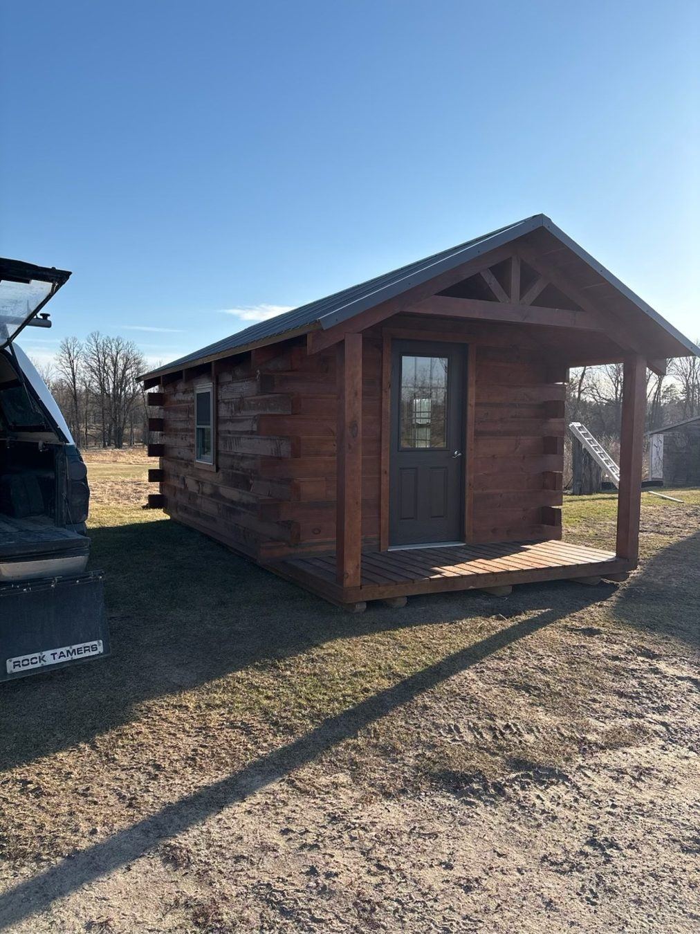 New lodge exterior