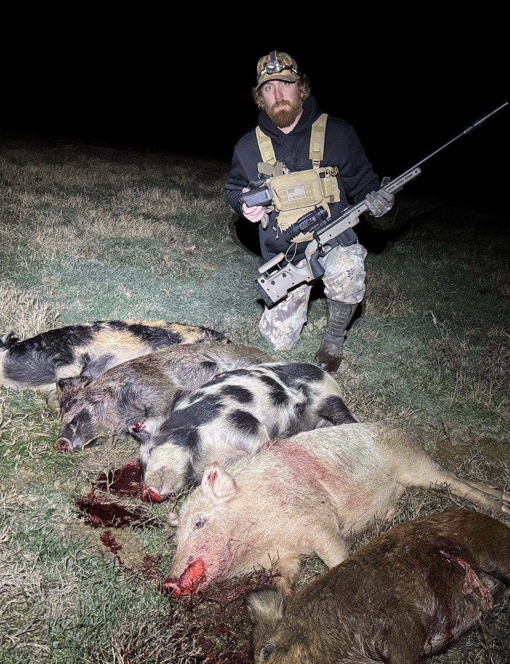 Thermal hog hunt