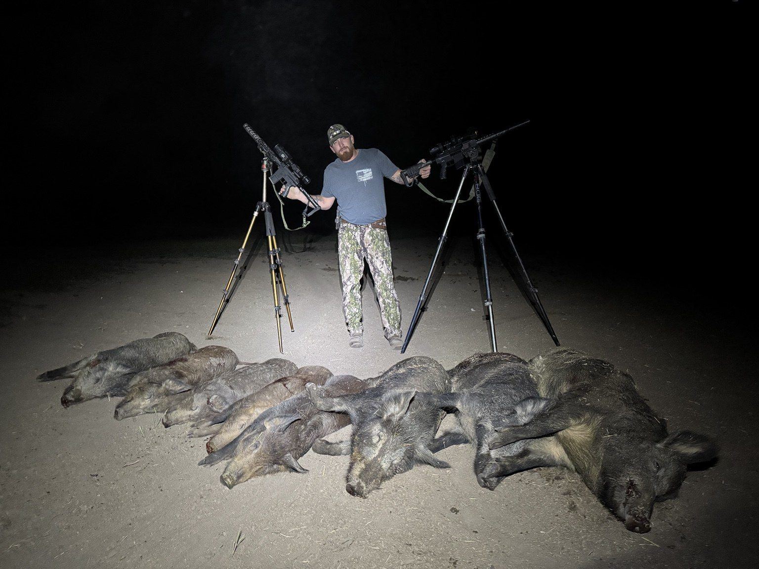 Thermal hog hunt